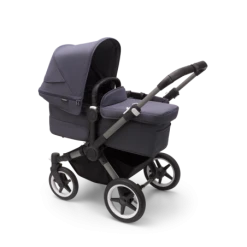 Bugaboo Donkey5 Mono Complete Yhdistelmävaunut Värissä Stormy Blue -Stormy Blue, Graphite Runko