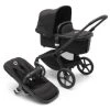 Bugaboo Fox 5 Complete Yhdistelmävaunu - Black/Midnight Black