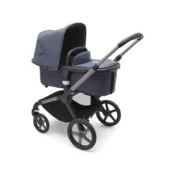 Bugaboo Fox 5 Complete Yhdistelmävaunu - Graphite/Stormy Blue -Cybex shop bugaboo fox 5 complete yhdistelmaevaunu graphitestormy blue 2