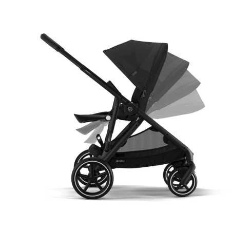 Cybex Gazelle S Sisarusrattaat, Black/Moon Black 10 Cybex Gazelle S Sisarusrattaat, Black/Moon Black - Image 10