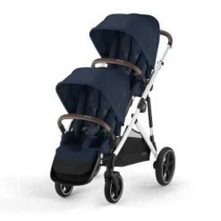 Cybex Gazelle S Sisarusrattaat, Silver/Ocean Blue -Cybex shop cybex gazelle s sisarusrattaat silverocean blue 1 3