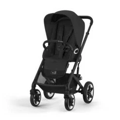 Cybex Talos S Lux Rattaat (Black) - Moon Black