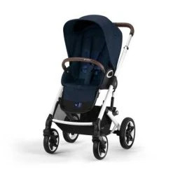 Cybex Talos S Lux Rattaat (Silver) - Ocean Blue