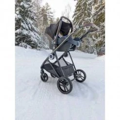Emma Mallisto Emma Cozy2 Yhdistelmävaunu, Rock Black -Cybex shop emma cozy2 harmaa 7