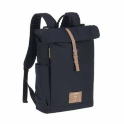 LÄSSIG Hoitolaukku Lässig Rolltop Backpack, Nightblue