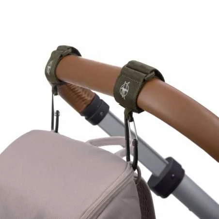 LÄSSIG Lässig Kassikoukut 2kpl, Olive 2 LÄSSIG Lässig Kassikoukut 2kpl, Olive - Image 2
