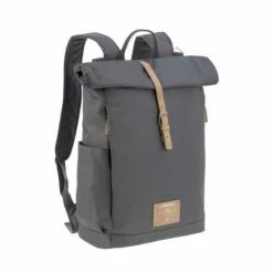 LÄSSIG Lässig Rolltop Backpack, Anthracite