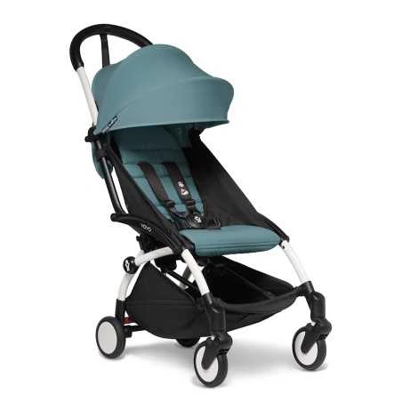 PAKETTI Babyzen Yoyo2, Valkoinen Runko + Aqua Istuinkangas 6+ 1 PAKETTI Babyzen Yoyo2, Valkoinen Runko + Aqua Istuinkangas 6+