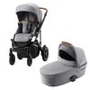 Paketti - Britax Smile 4 Yhdistelmävaunut, Frost Grey