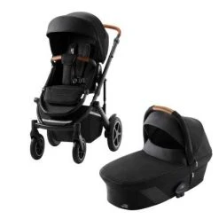 Paketti - Britax Smile 4 Yhdistelmävaunut, Galaxy Black