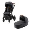 Paketti - Britax Smile 4 Yhdistelmävaunut, Midnight Grey