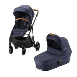 Paketti Britax Strider M Yhdistelmävaunut, Navy Ink