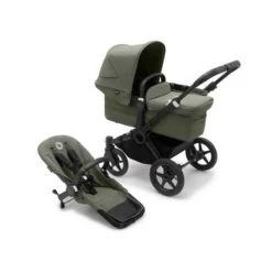 Paketti - Bugaboo Donkey5 Twin Kaksostenrattaat, Forest Green