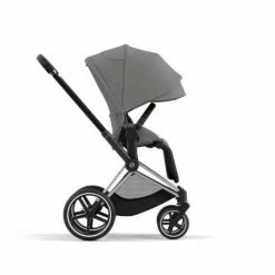 Paketti - Cybex EPriam 4 Yhdistelmävaunu, Kromi Black - Chrome - Soho Grey -Cybex shop paketti cybex epriam 4 yhdistelmaevaunu kromi black chrome soho grey 5