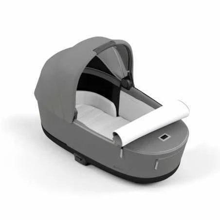 Paketti - Cybex EPriam 4 Yhdistelmävaunu, Kromi Brown - Chrome - Black - Soho Grey 4 Paketti - Cybex EPriam 4 Yhdistelmävaunu, Kromi Brown - Chrome - Black - Soho Grey - Image 4