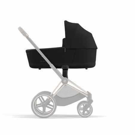 Paketti - Cybex EPriam 4 Yhdistelmävaunu, Matta Musta - Black - Deep Black 9 Paketti - Cybex EPriam 4 Yhdistelmävaunu, Matta Musta - Black - Deep Black - Image 9