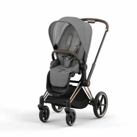 Paketti - Cybex EPriam 4 Yhdistelmävaunu, Rosegold - Soho Grey 9 Paketti - Cybex EPriam 4 Yhdistelmävaunu, Rosegold - Soho Grey - Image 9