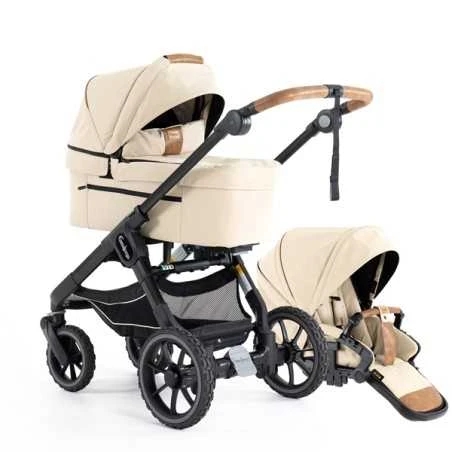 Paketti - Emmaljunga NXT90F 3.0 MY23 Yhdistelmävaunut, Outdoor Beige, Flat Istuimella 5 Paketti - Emmaljunga NXT90F 3.0 MY23 Yhdistelmävaunut, Outdoor Beige, Flat Istuimella - Image 5
